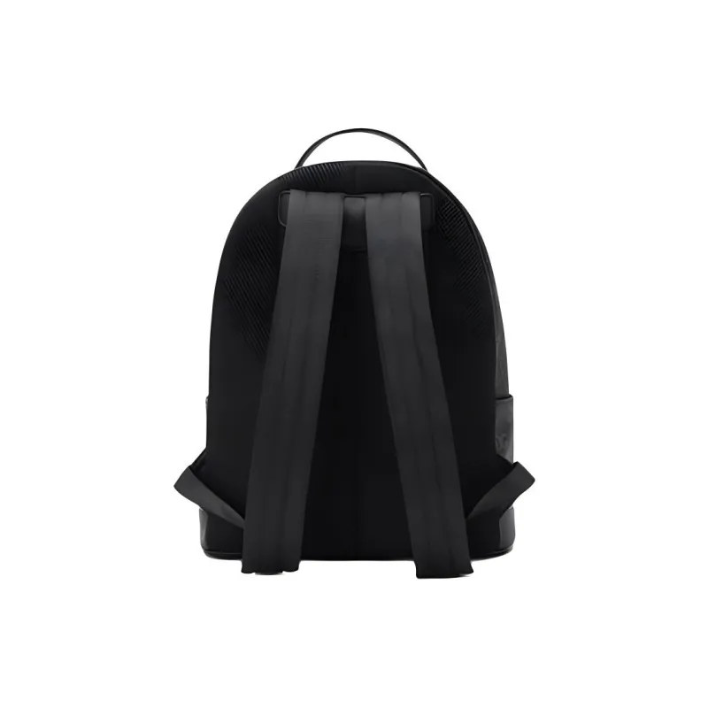 GXG PU Backpack Medium Size Men's Black-3