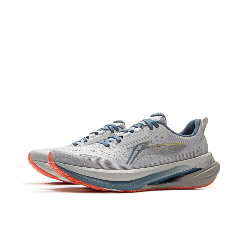 LINING Wugui 5S 5.0 Running Shoes Men Low Top Crystal Gray-2