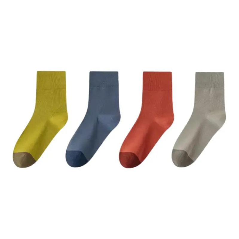 MADALLO Mid Calf Socks Men's 4 Pack-0