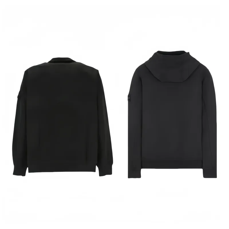 STONE ISLAND Casual Sportswear Unisex Black-1