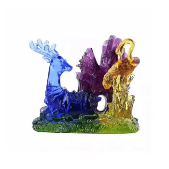 Sweet Kisses Colored Glaze Ornaments Unisex