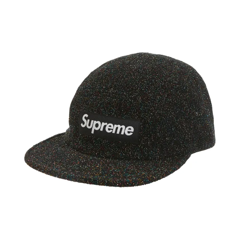 Supreme Glitter Terry Camp Cap-0