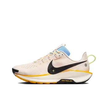 Nike REACTX PEGASUS TRAIL Anti Slip Wear Resistant Low Top Running Shoes Women's Beige