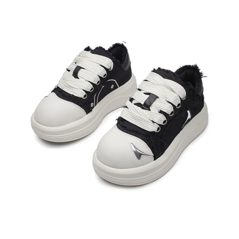APRHE Anti Slip And Wear Resistant Height Increasing Low Top Skateboard Shoes Unisex-8