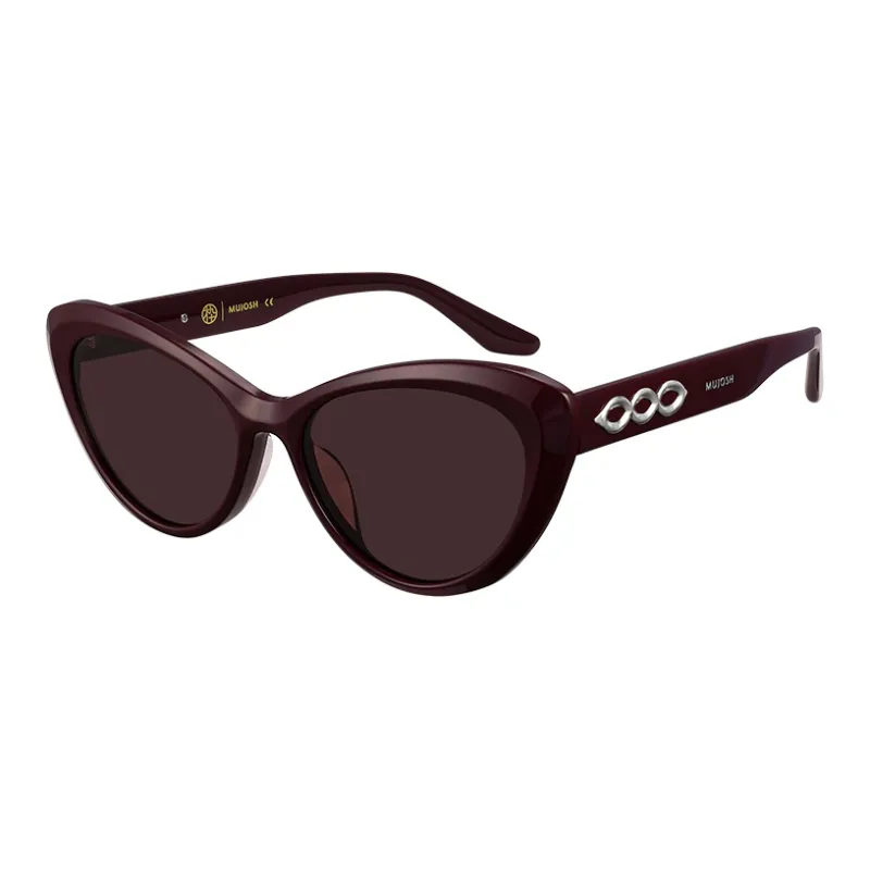 MUJOSH Astral Series Plate Frame Cat Eye Sun Protection, Eye Protection, UV Protection, Polarized Sunglasses Unisex-4