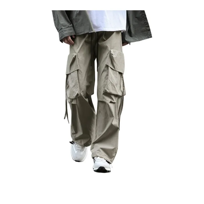 PAINT STAIN Casual Pants Unisex Green-2