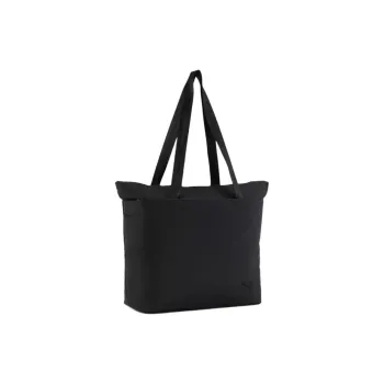 PUMA Nylon Tote Bag Shopping Bag Shoulder Bags Women's Black