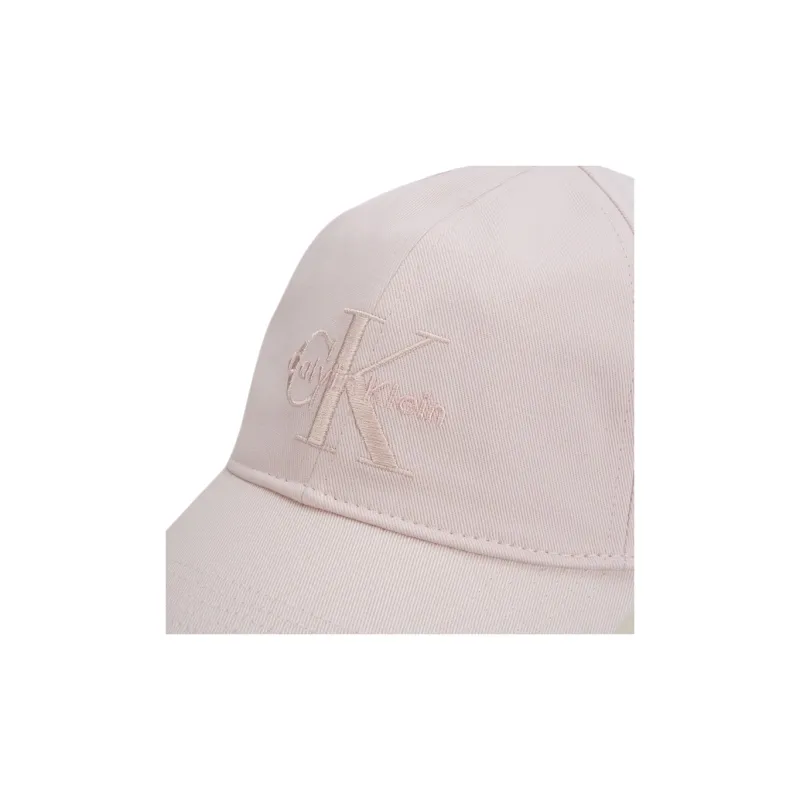 CALVIN KLEIN Cotton Baseball Caps Unisex Pink Peony-2