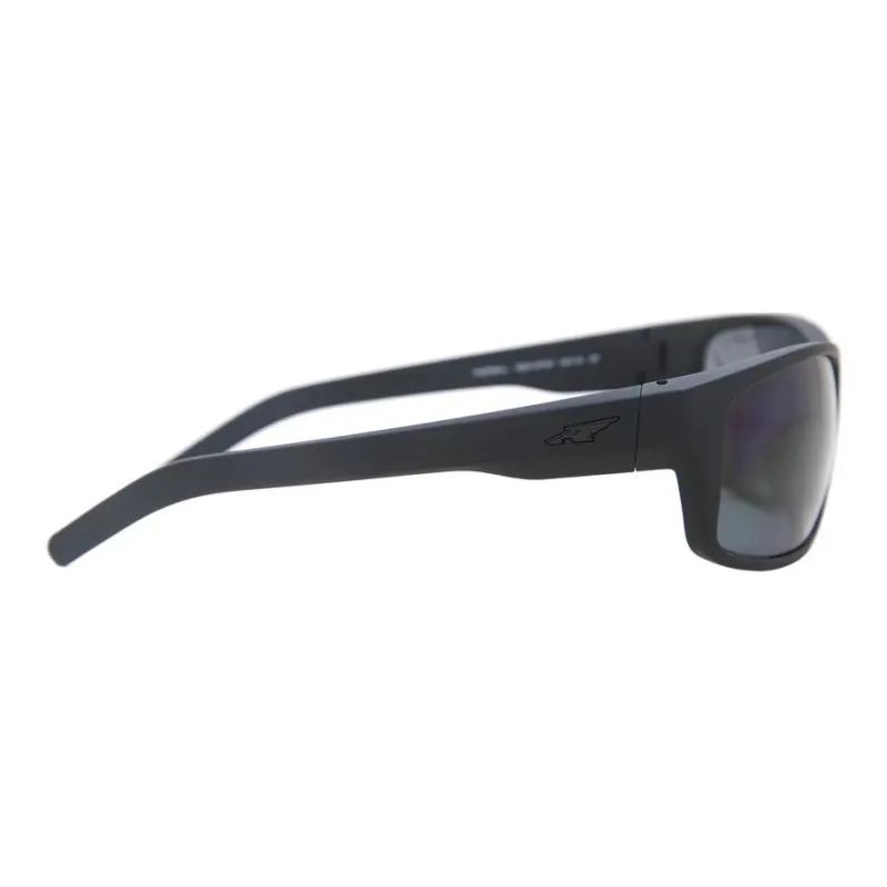 Arnette Plastic Irregular Shape Sunglasses Unisex Black-2