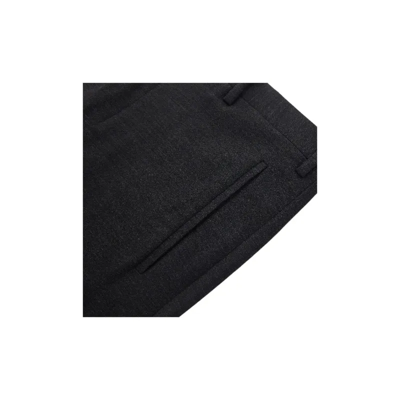 CORNELIANI FW24 Casual Pants Men's Black-6