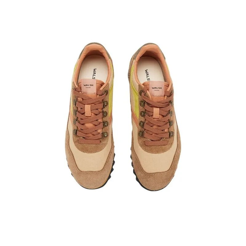 Norman Walsh ENS Series Wear Resistant Low Top Casual Shoes Unisex Beige Brown-4