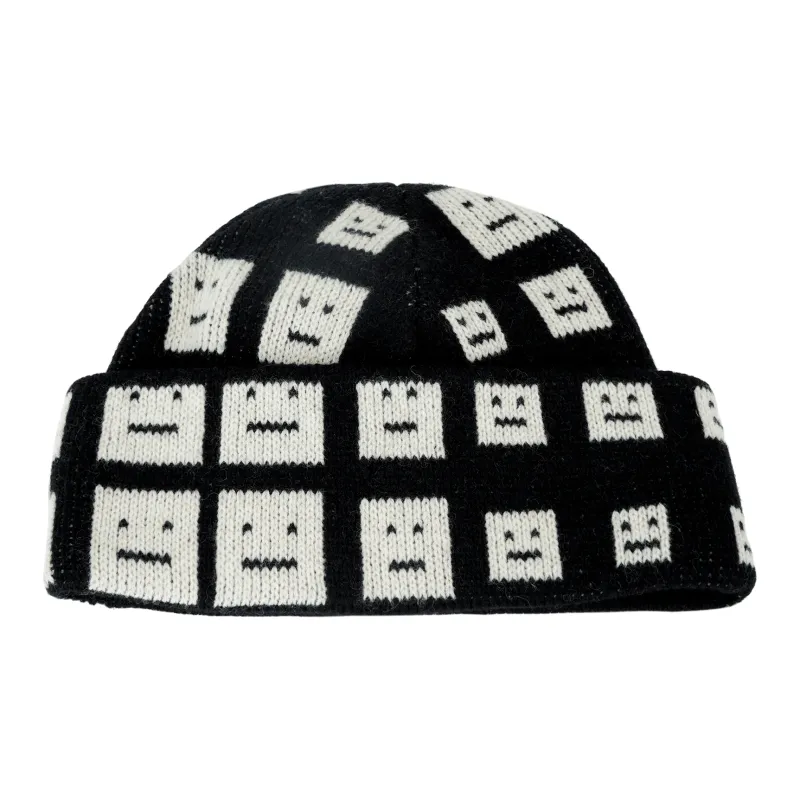 Acne Studios Beanies Women's Black/White-1