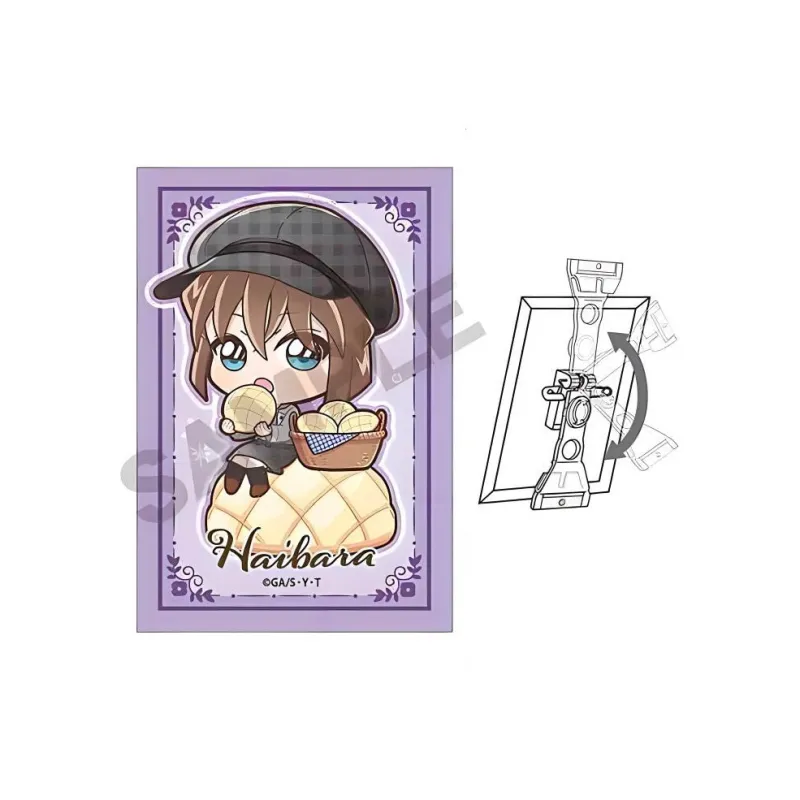 GuGuGuGu Crux Detective Conan Case Closed Bakery Collection Instant Badges-4