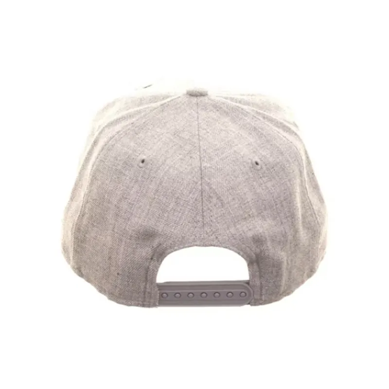New Era X Paper Planes Grey Boy Crown 9Fifty Snapback Hat-2