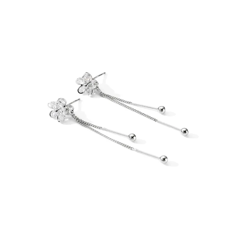 XXOFF Rhinestone Earrings Women's-1