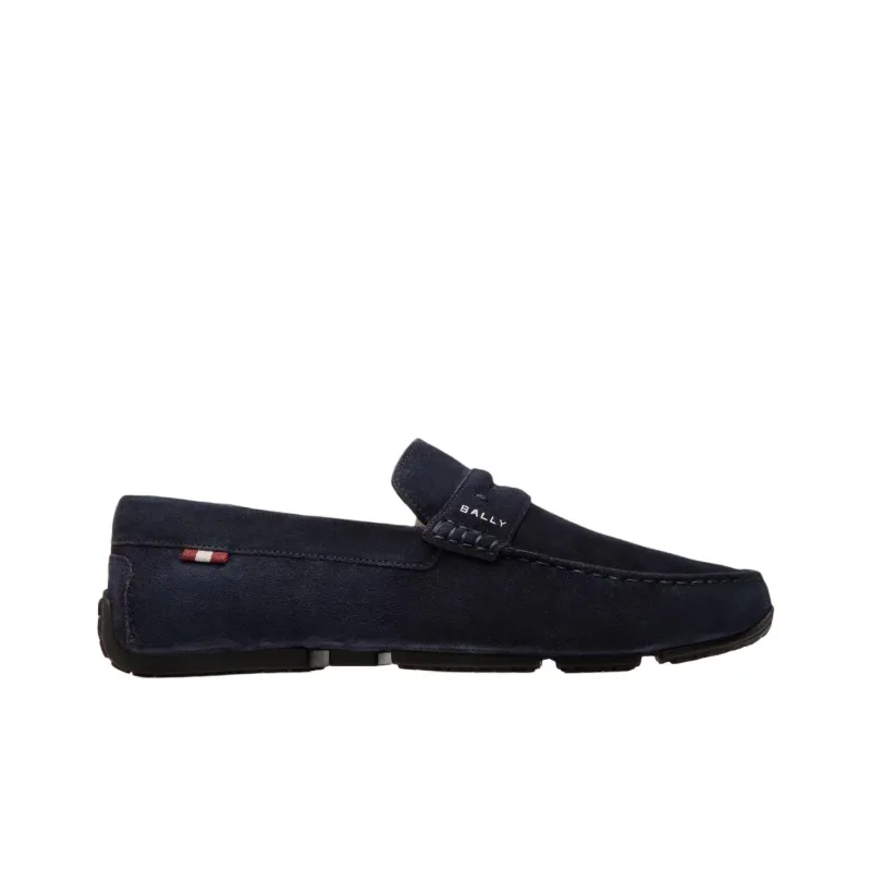 BALLY Logo embroidered Loafers-1