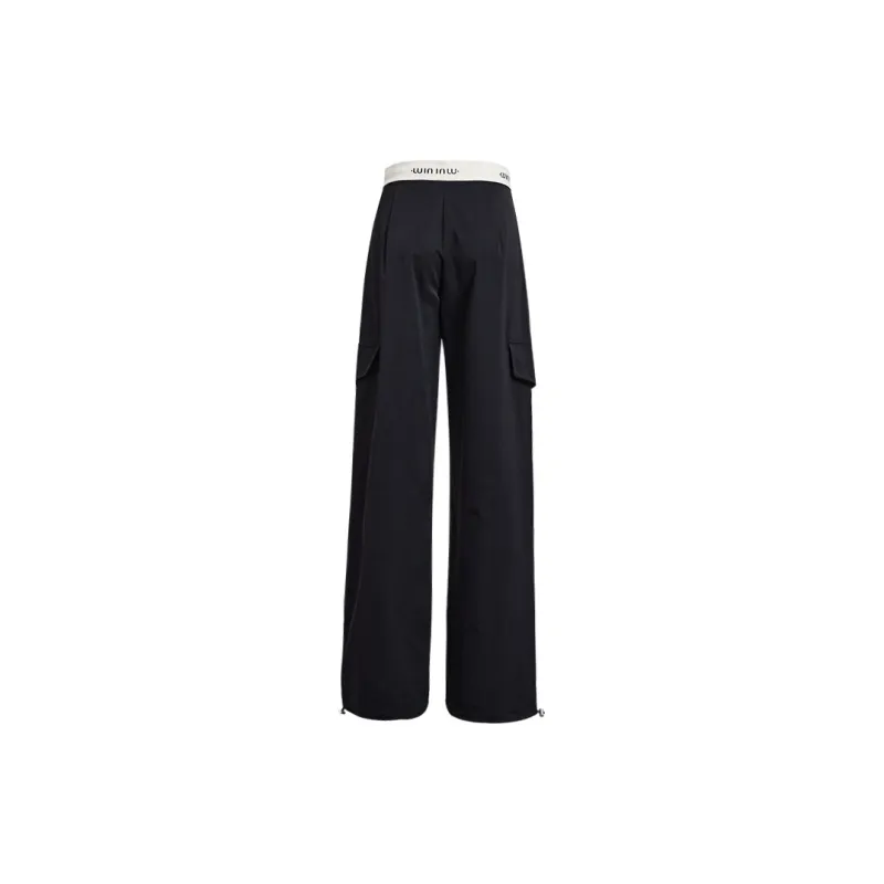 Rose Casual Pants Women's Black-1