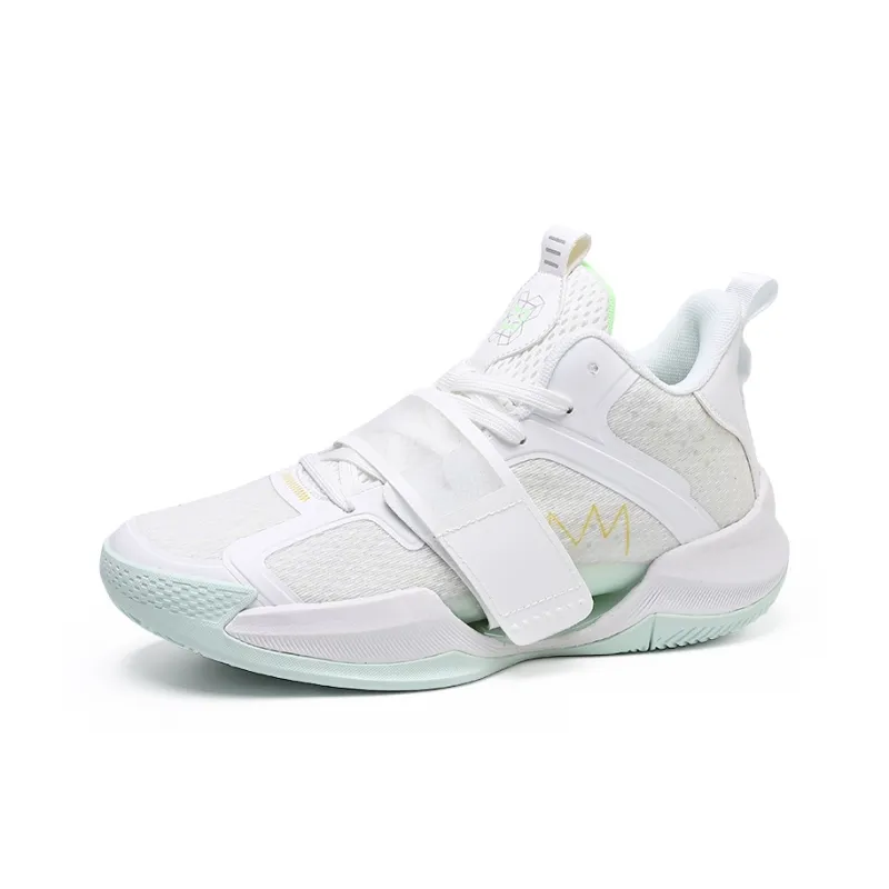 SOURCE Cushioning, Slip Resistant, Abrasion Resistant, Rebound Mid Top Basketball Shoes Unisex-1