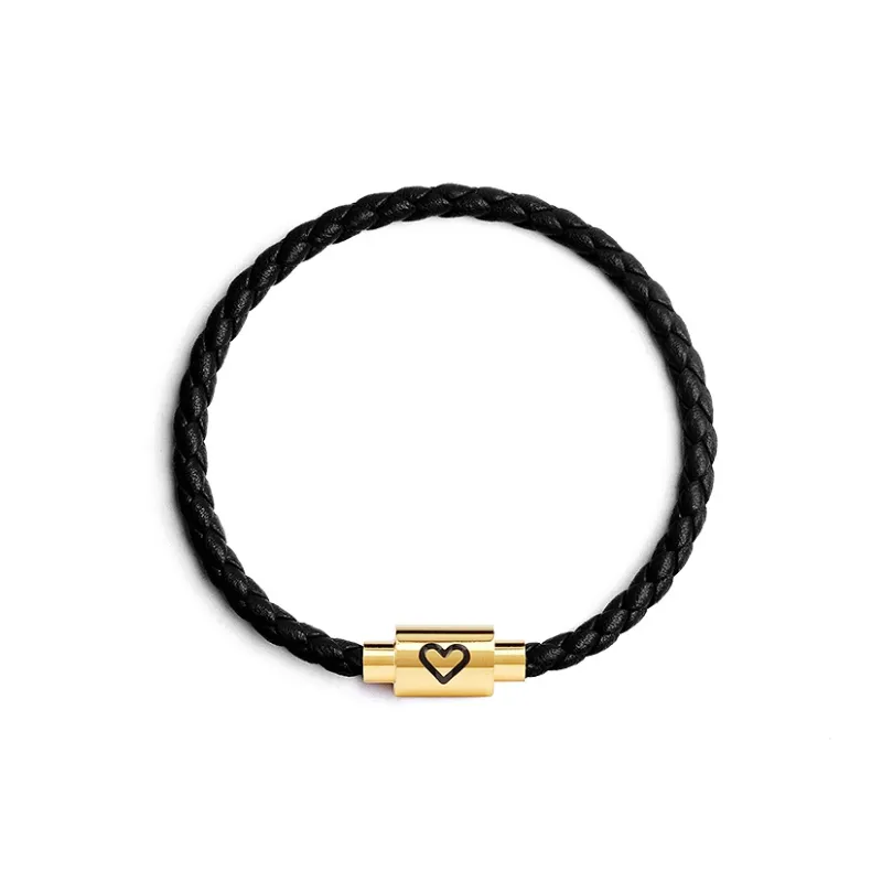 HUIYU Cow Leather Bracelets Unisex-5