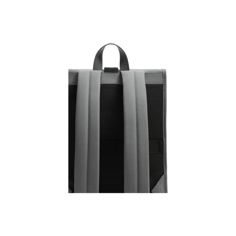 ZARA Polyurethane Backpack Regular Men's Gray-2
