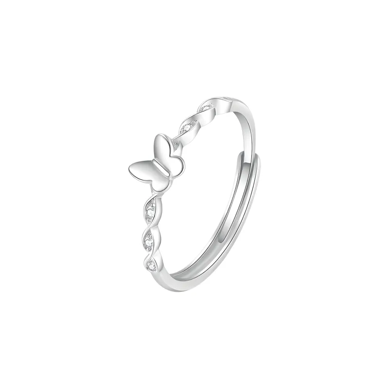 MAGICPOLE 999 Fine Silver Rings Unisex Silver-1
