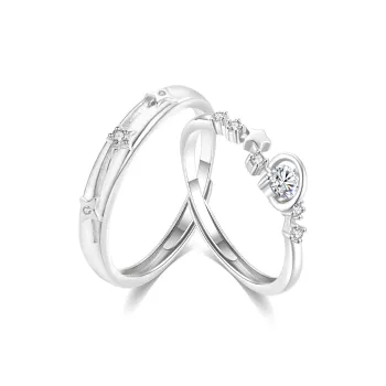 Master Kim Niche Luxury Design Advanced Touch Adjustable Opening Ring Unisex