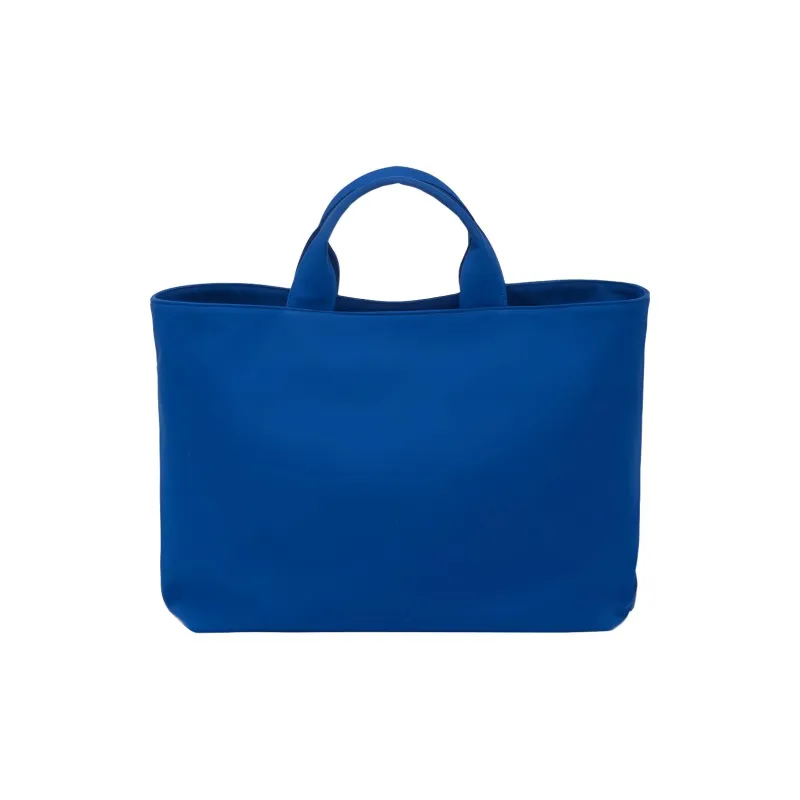 PRADA Canvas Tote Bag Shopping Bag Canvas Bag Shoulder Bag Crossbody Bag Handbag Regular Men's Dark Blue-1