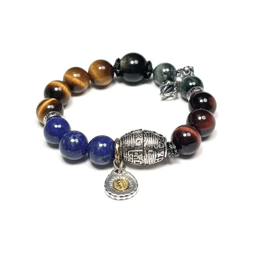 CUIJING Tiger's Eye Stone Bracelets Men's