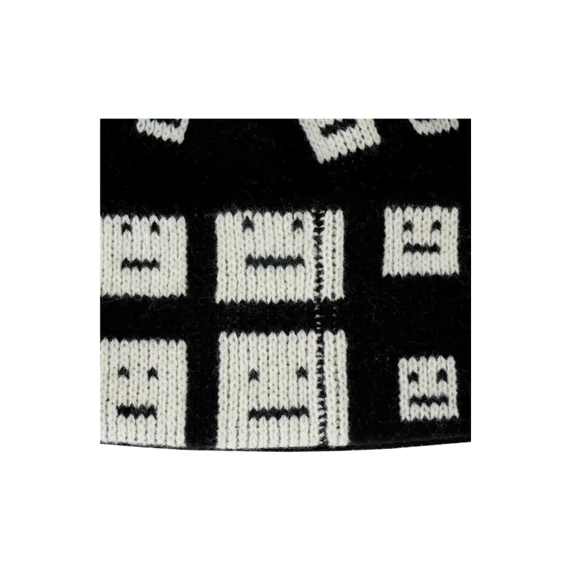 Acne Studios Beanies Women's Black/White-4