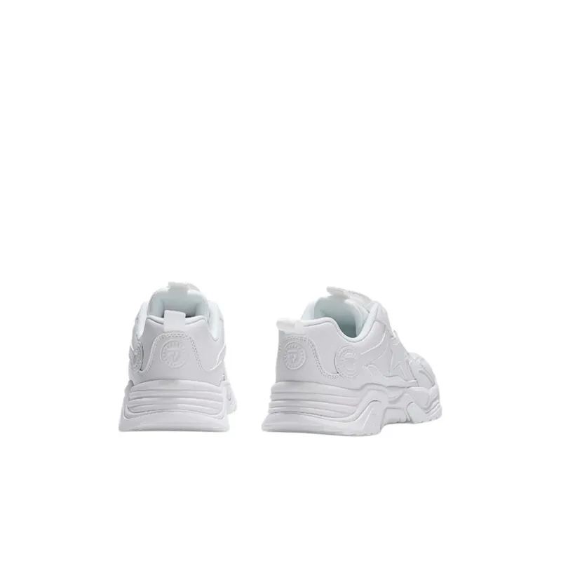 TARANIS Anti Slip Wear Resistant Low Top Kids' Running Shoes White Kids'-3