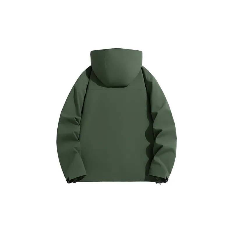 ROBINHOOD Water Resistant Windproof Breathable Warm Water Repellent Windbreaker Jacket Unisex-9