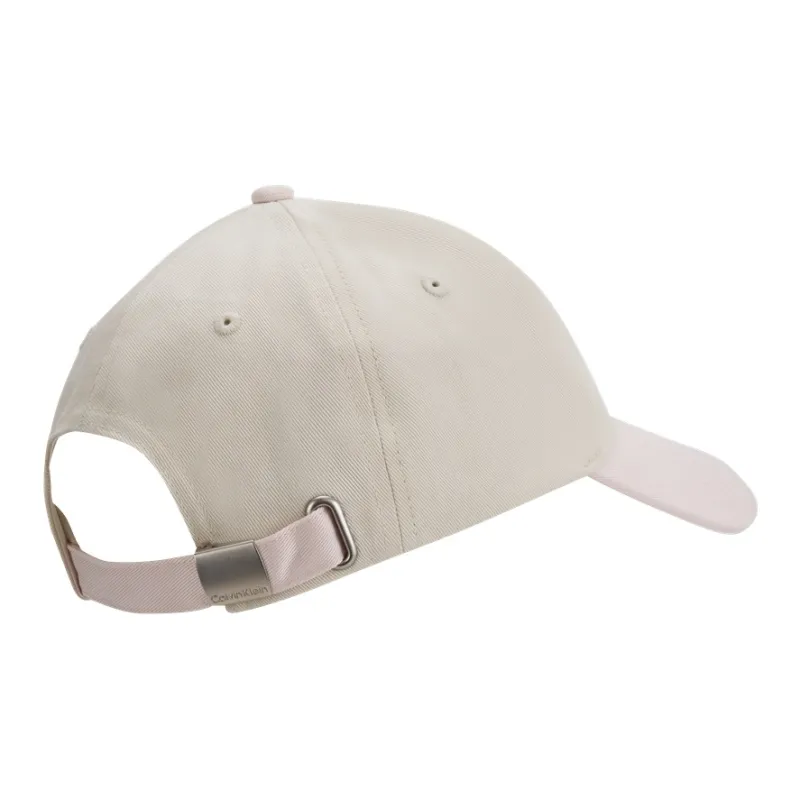 CALVIN KLEIN Cotton Baseball Caps Unisex Pink Peony-1