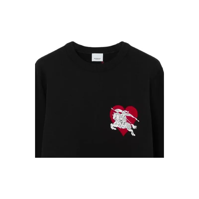 Burberry Sweatshirts Men Black-4