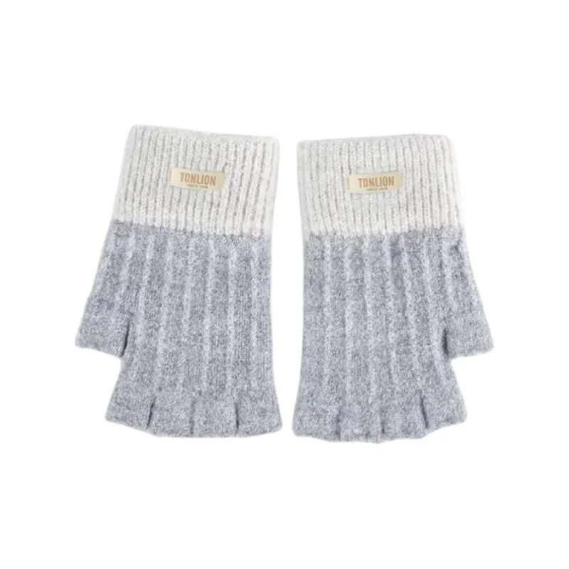 Tonlion Acrylic Knit Gloves Unisex-17