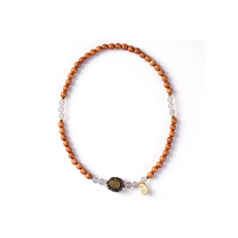 Ryukyu Barbie Sandalwood Bracelets Unisex-0
