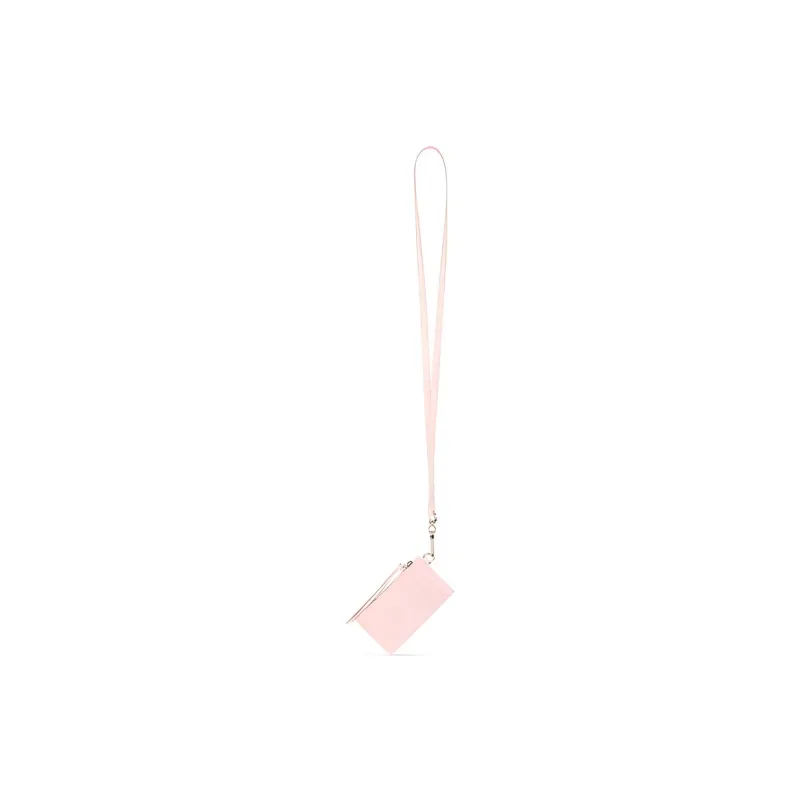 Balenciaga Neo Classic Grained Calfskin Card Holder Women's Pink-3