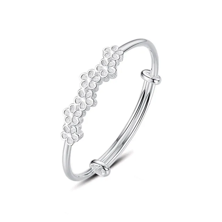 LIPSW 999 Fine Silver Bangles Women's-0