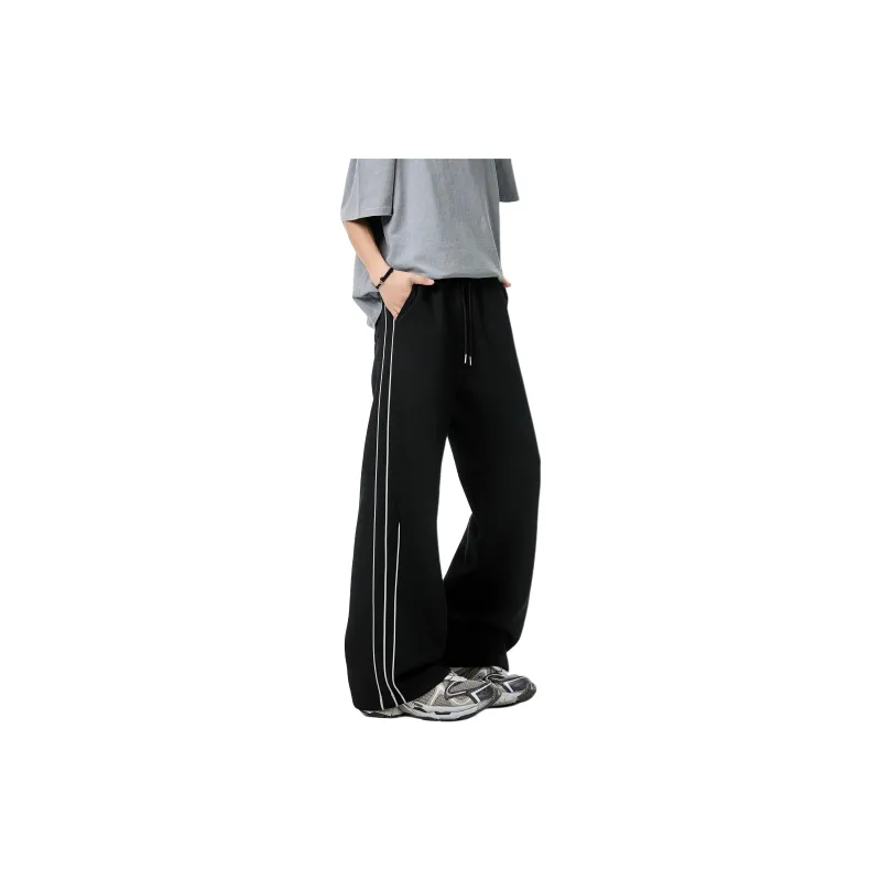WARNING LIGHT Knitted Sports Pants Unisex-9