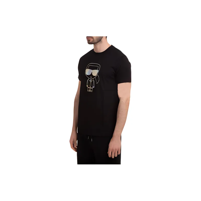 KARL LAGERFELD / Karl Lagerfeld Jeans T Shirts Men Black-2