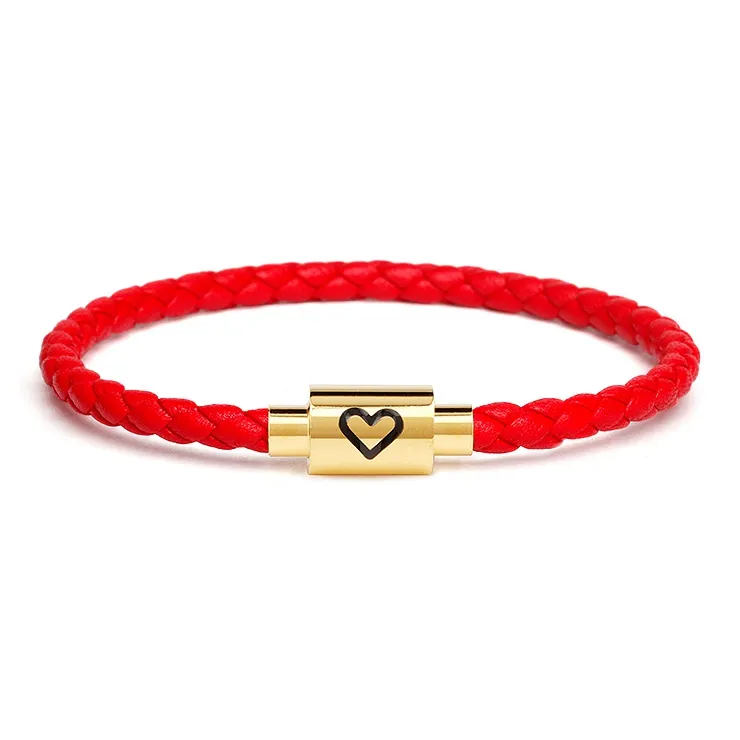 HUIYU Cow Leather Bracelets Unisex-6