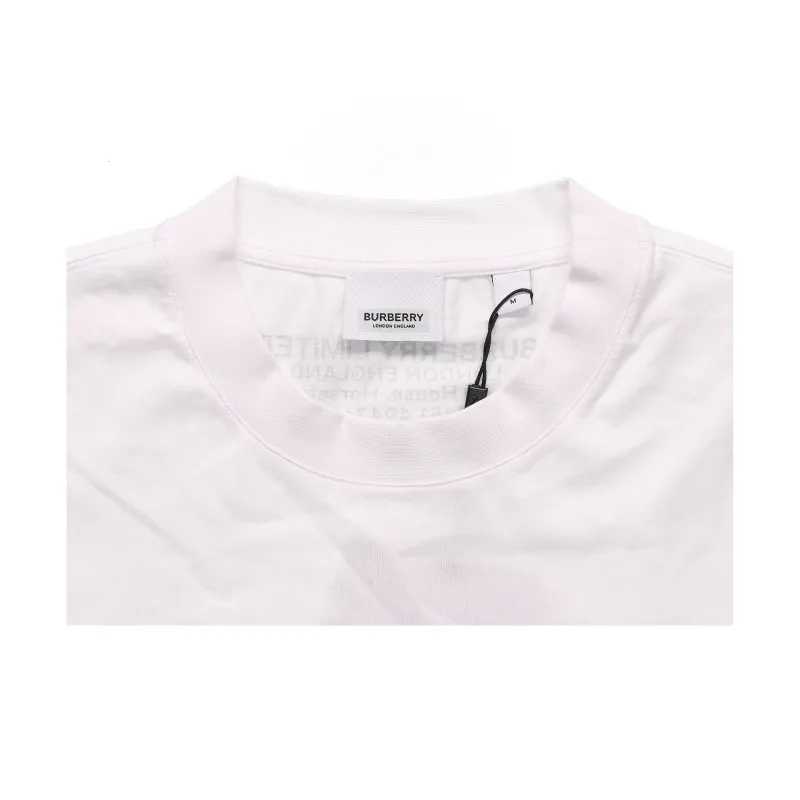 Burberry T Shirts Men White-5