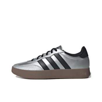 Adidas Nizza 2 Anti Slip Wear Resistant Low Top Skateboard Shoes Unisex Silver