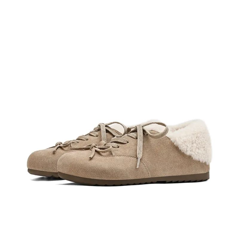 JOSINY Casual Shoes Women's Low Top Camel/Apricot-2
