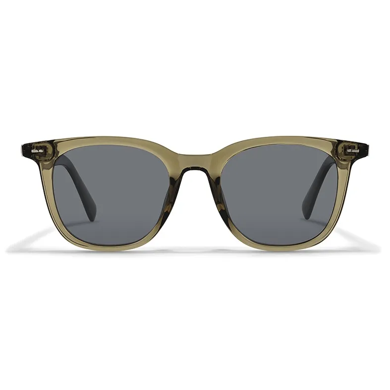 Sagawa TR/Memory Plastic Plate Round Sunglasses Unisex-7