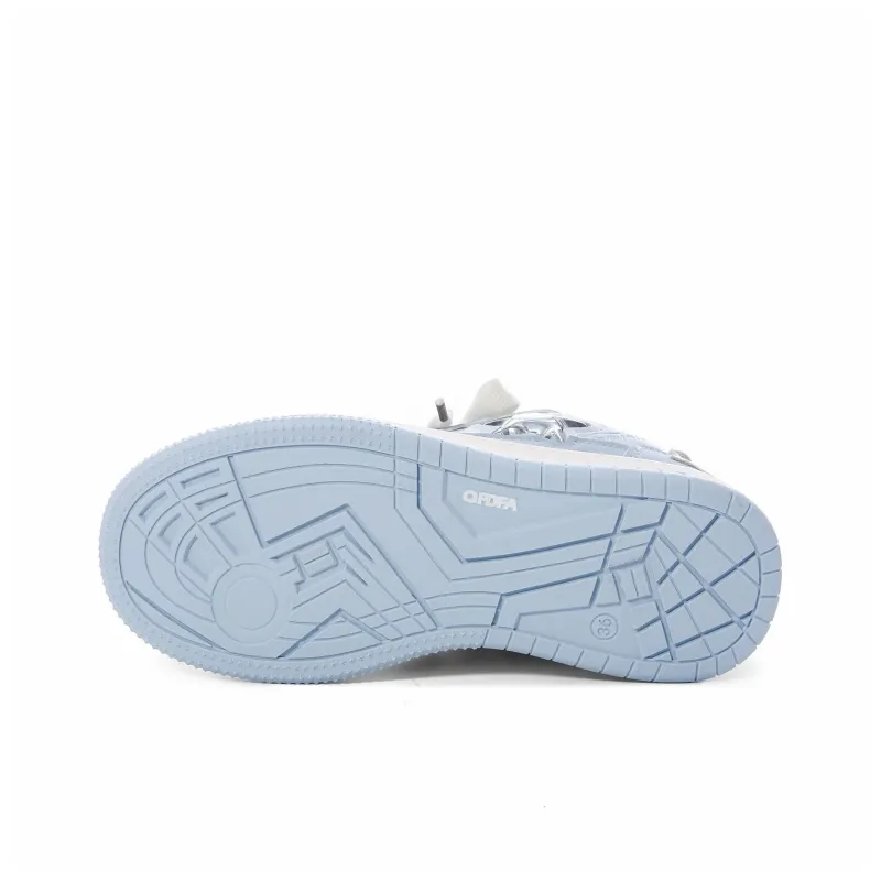 OAOQ Cushioning, Abrasion Resistant, Lightweight, And Breathable Low Top Skateboard Shoes Women's-4