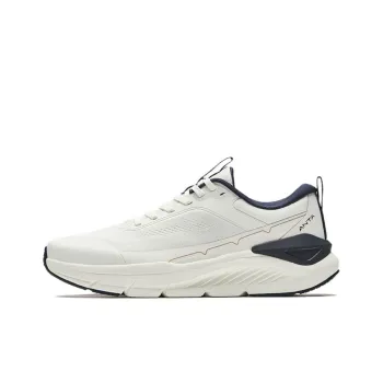 CHAOJIANTA Non slip Wear resistant Shock Absorption Low Top Casual Running Shoes Men's Ivory White