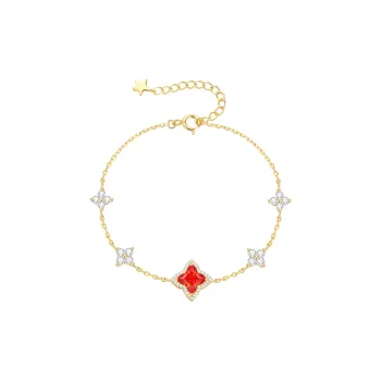LUCKY ZHY S925 Silver Bracelets Women's