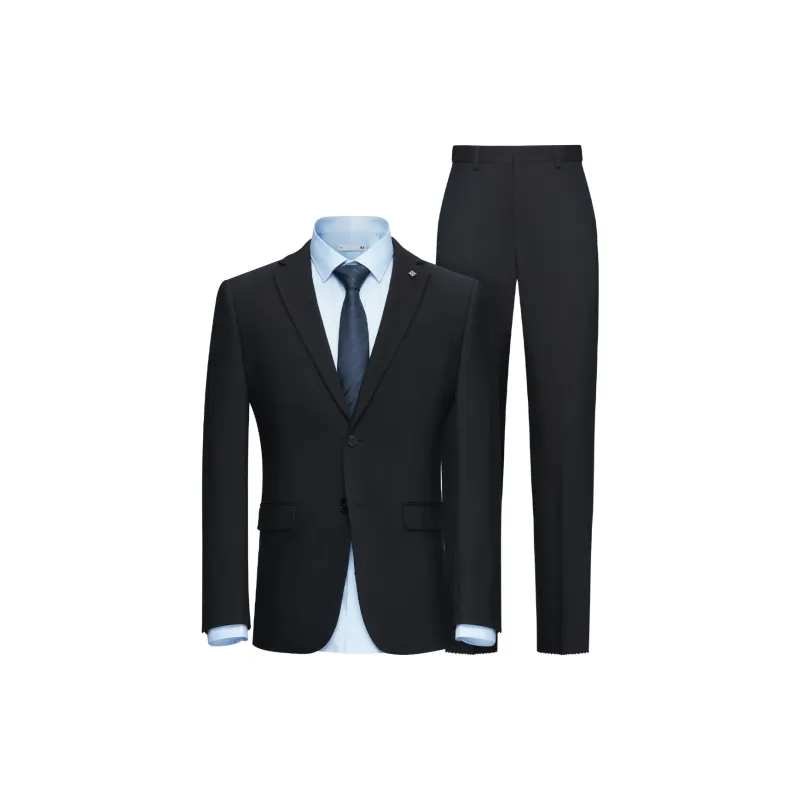 HLA Business Suit Men's Navy Blue-1