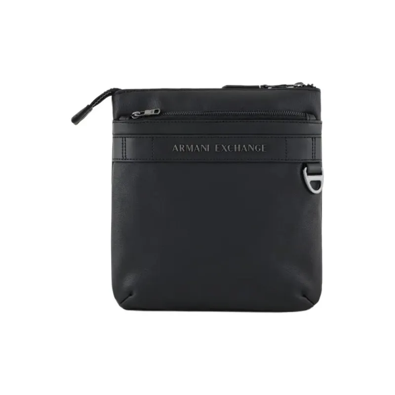 ARMANI EXCHANGEAE Polyester Shoulder Bag, Crossbody Bag Men's Black-0