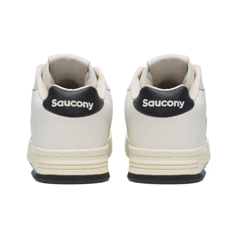 Saucony Abrasion Resistant Low Top Casual Shoes Unisex Beige Black-4